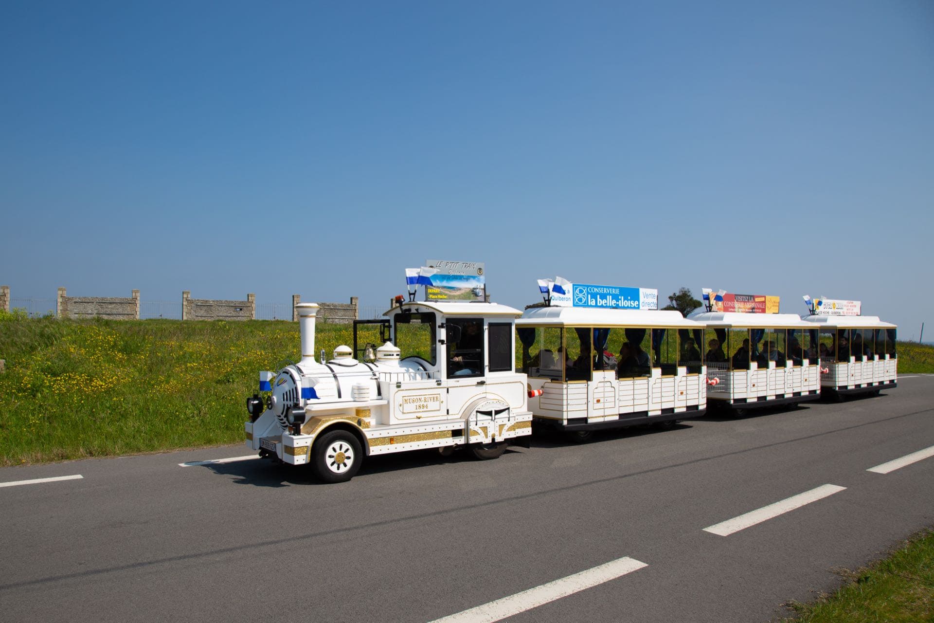 Port Haliguen, Quiberon — arrêt du Petit Train